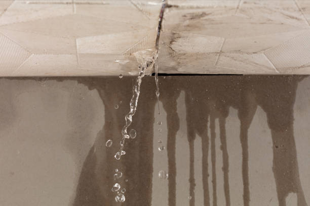 Professional Flood Damage Cleanup technician working in Mishicot, WI